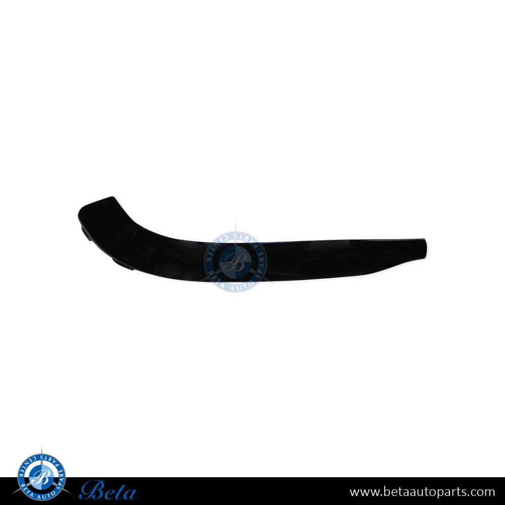 Right Side Rear Diffuser Moulding GLC63 - Black for Mercedes GLC-Class W253 2020-Up models, Part Number 2538858606