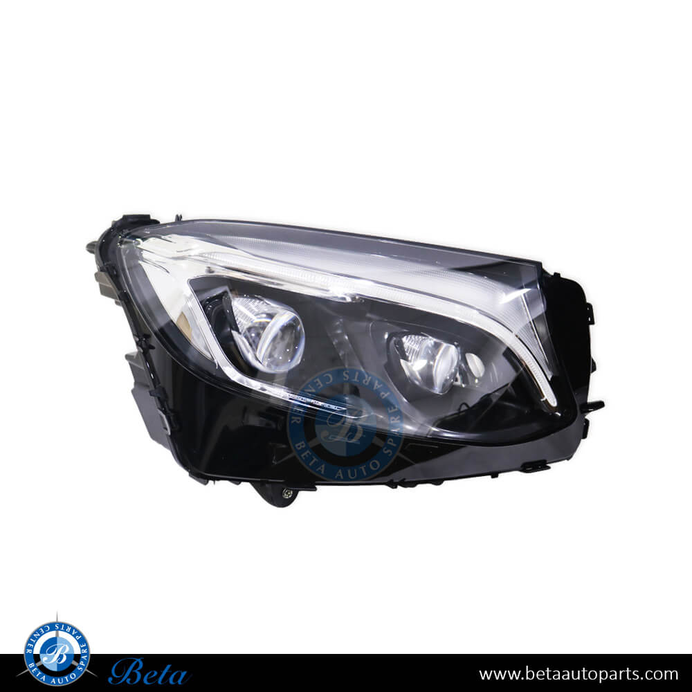 Right Side Headlamp dynamic LED for Mercedes GLC-Class W253 2016-2019 models, Part Number 2539061601