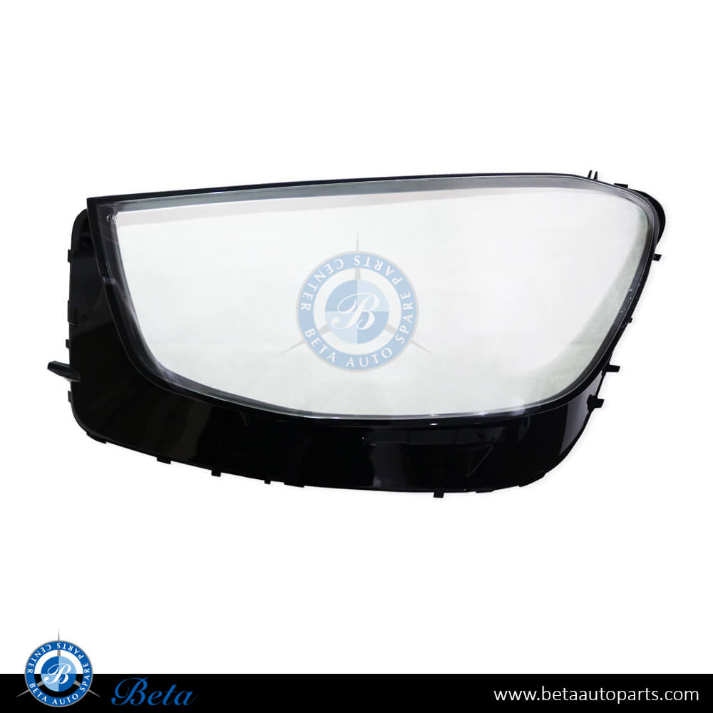 Left Side Headlamp Lens for Mercedes GLC-Class W253 2020-Up models, Part Number 2539068101