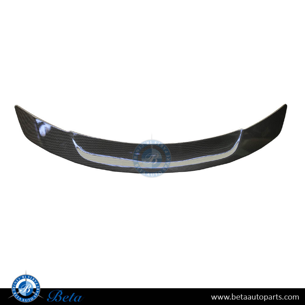 Trunk Spoiler Rt Look Carbon for Mercedes CLS-Class C257 2019-Up models, Part Number 2577900000