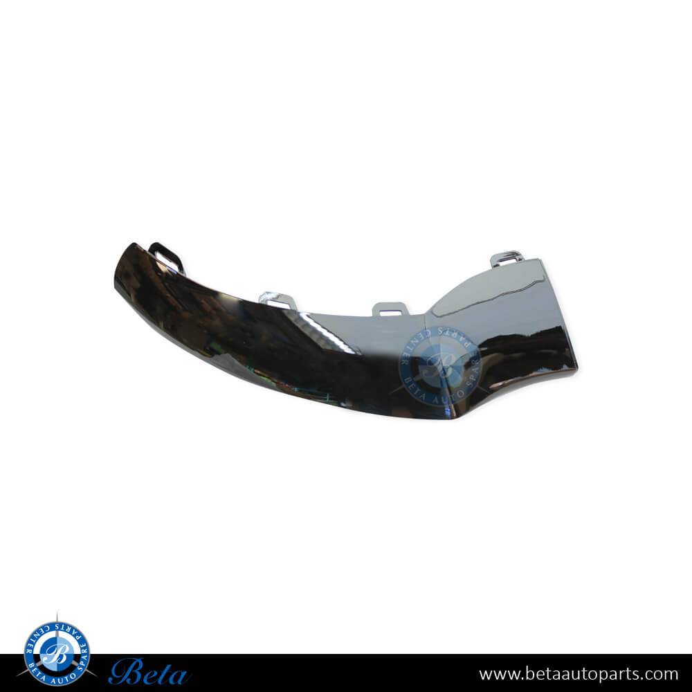 Left Side Front Bumper Moulding Normal AMG - Black for Mercedes GLE-Class W166 / C292 2015-2018 models, Part Number 2928852300