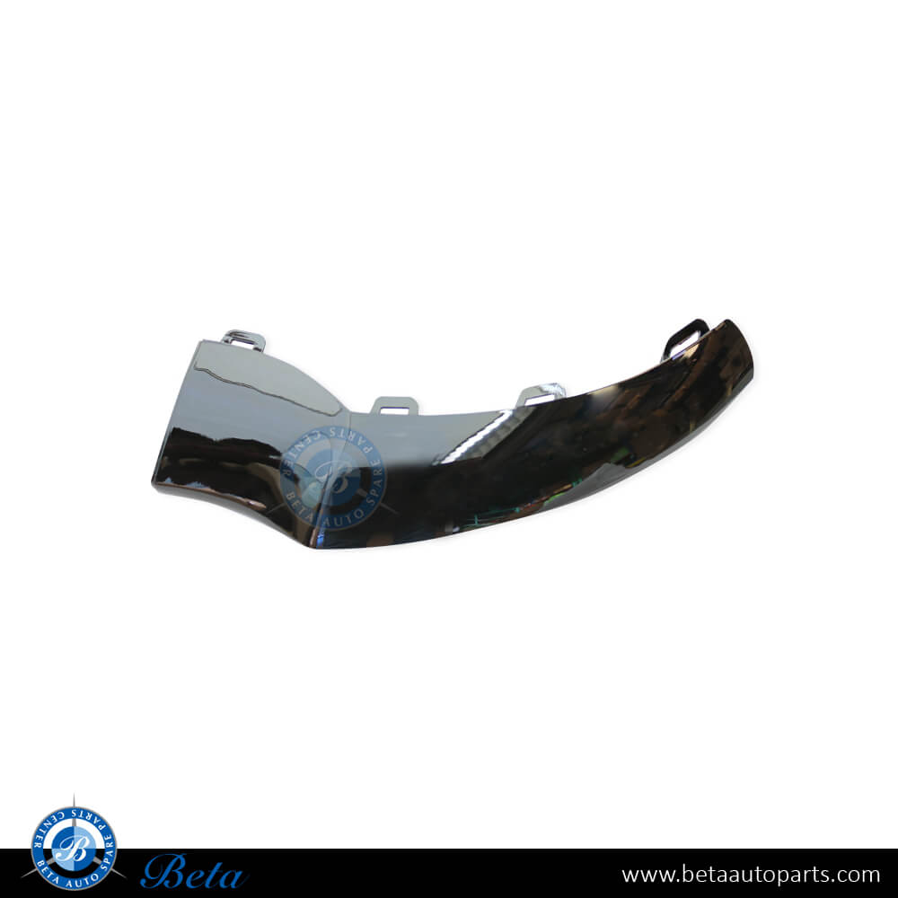 Right Side Front Bumper Moulding Normal AMG - Black for Mercedes GLE-Class W166 / C292 2015-2018 models, Part Number 2928852400