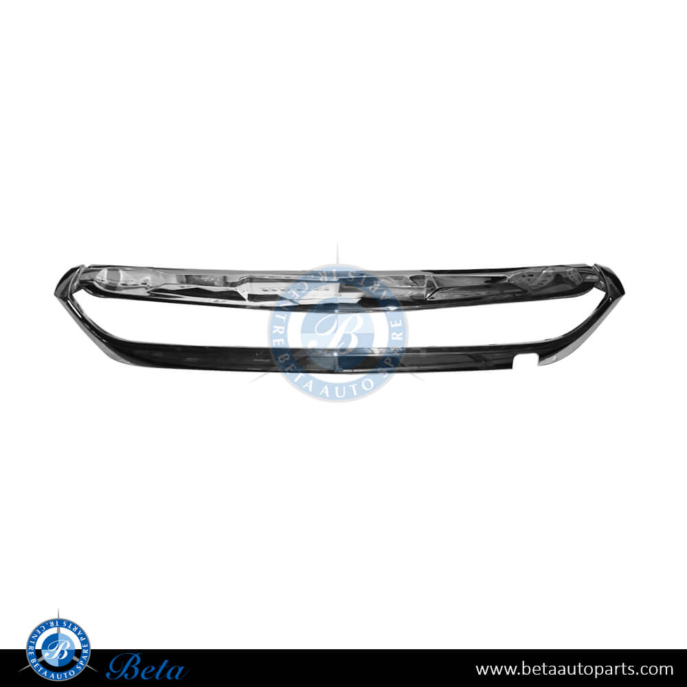 Front Bumper Lower Moulding - Chrome (Center) for Mercedes GLE-Class Coupe 2015-2018 models, Part Number 2928852422