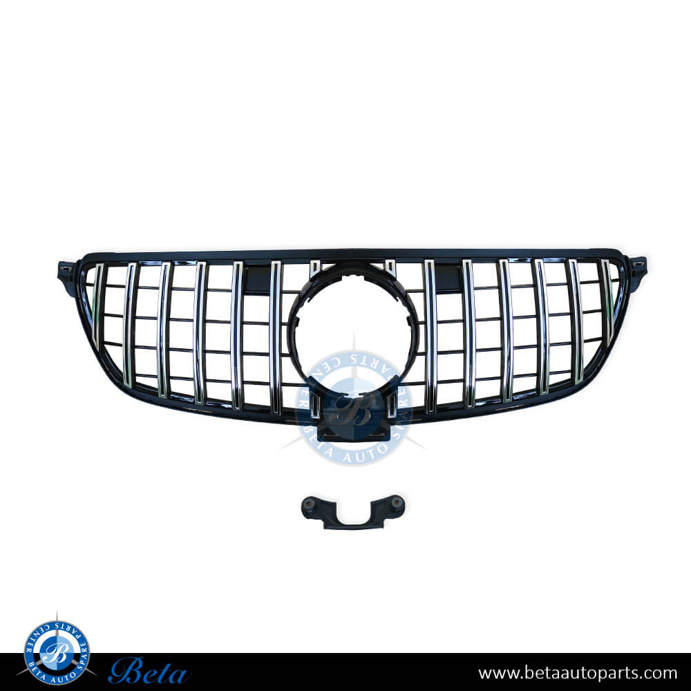 Mercedes GLE-Class W292 (2015-2018), Grille GT look (Black and Chrome), China, 2928881A60