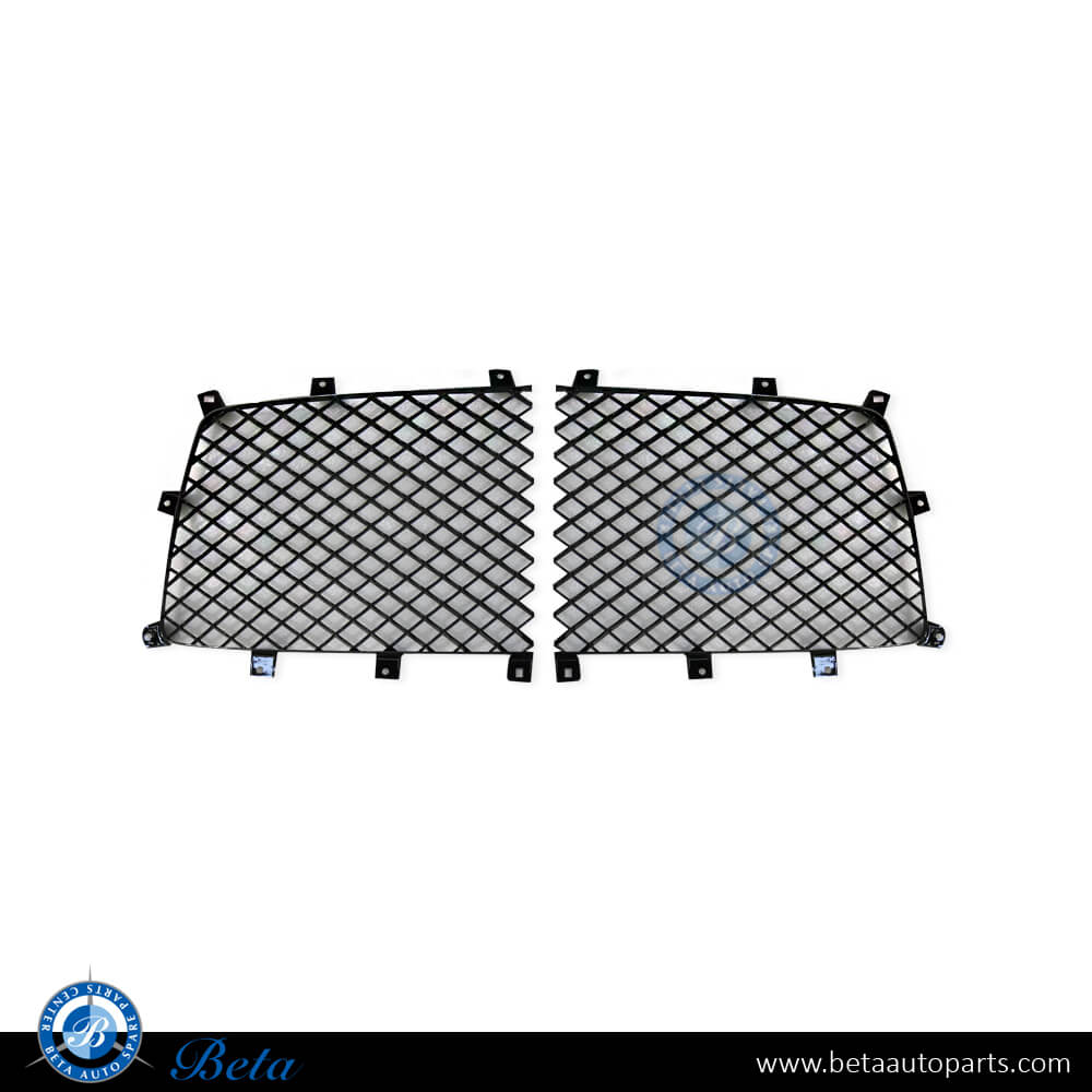 Radiator Grilles - Black for Bentley Bentayga 2016-2019 models, Part Number 36A853683D / 36A853684D