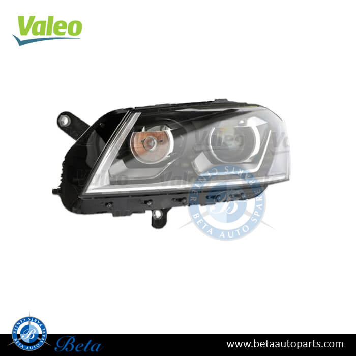 Volkswagen Passat (2011-2014), Headlamp Bi-Xenon LED (Left), Valeo,  3AB941753