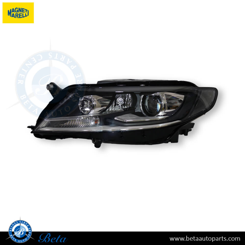 Left Side Headlight BiXenon for Volkswagen CC 2012-2017 models, Part Number 3C8941039G