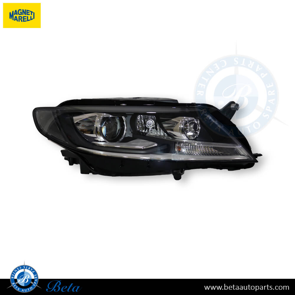 Right Side Headlight BiXenon for Volkswagen CC 2012-2017 models, Part Number 3C8941040G