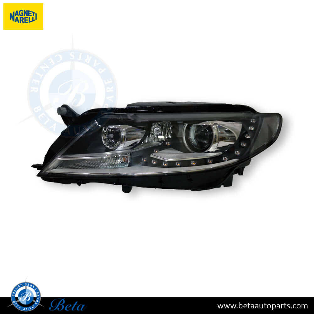 Left Side Headlamp BiXenon with LED for Volkswagen CC 2012-2017 models, Part Number 3C8941753Q