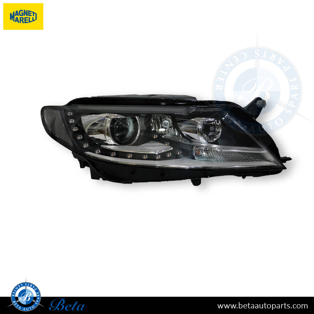 Right Side Headlamp BiXenon with LED for Volkswagen CC 2012-2017 models, Part Number 3C8941754Q