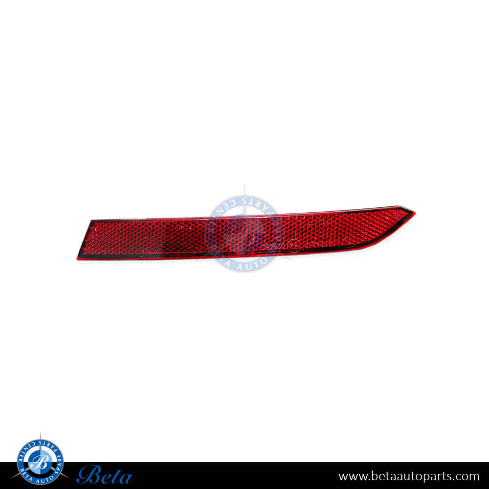 Left Side Rear Bumper Reflector Outer for Volkswagen Passat 2015-2019 models, Part Number 3G0945103A