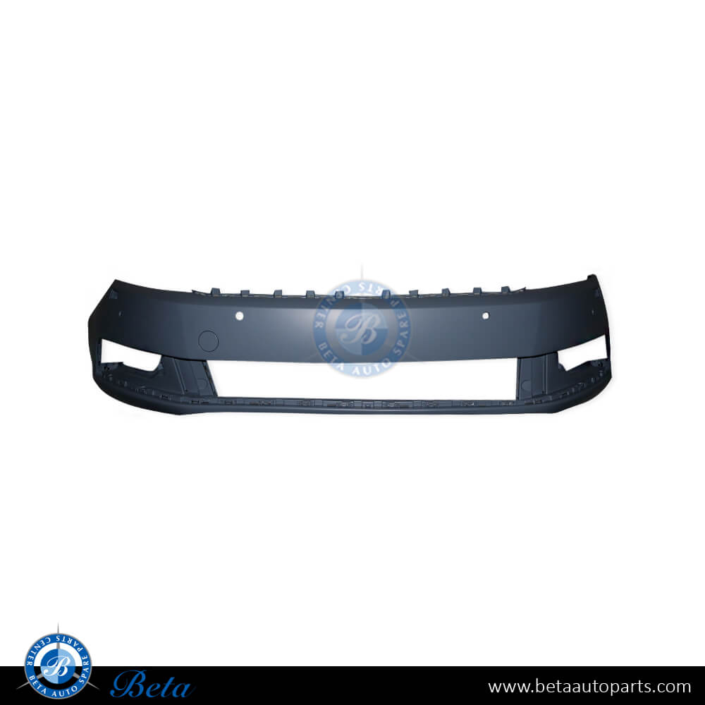 Front Bumper with PDC with Washer with Park Aid for Volkswagen Passat 2011-2014 models, Part Number 3AA807217D