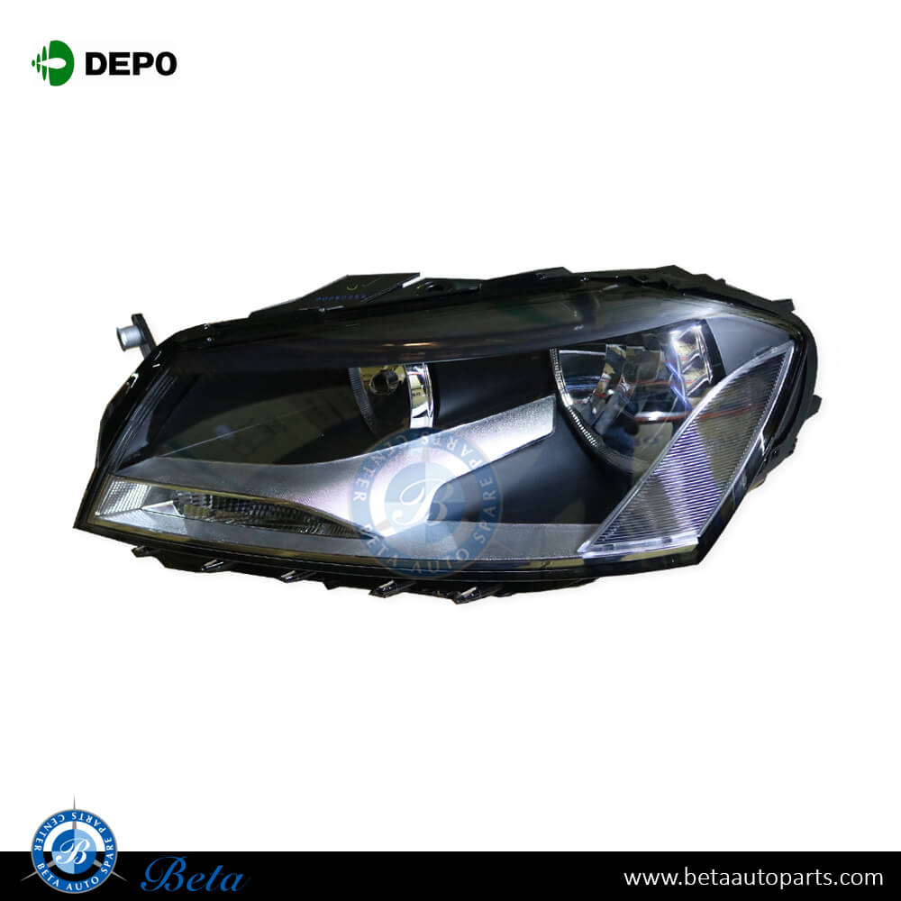 Volkswagen Passat (2011-2014), Headlamp (Left), Depo, 3AB941005