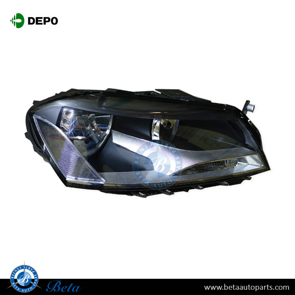 Volkswagen Passat (2011-2014), Headlamp (Right), Depo, 3AB941006