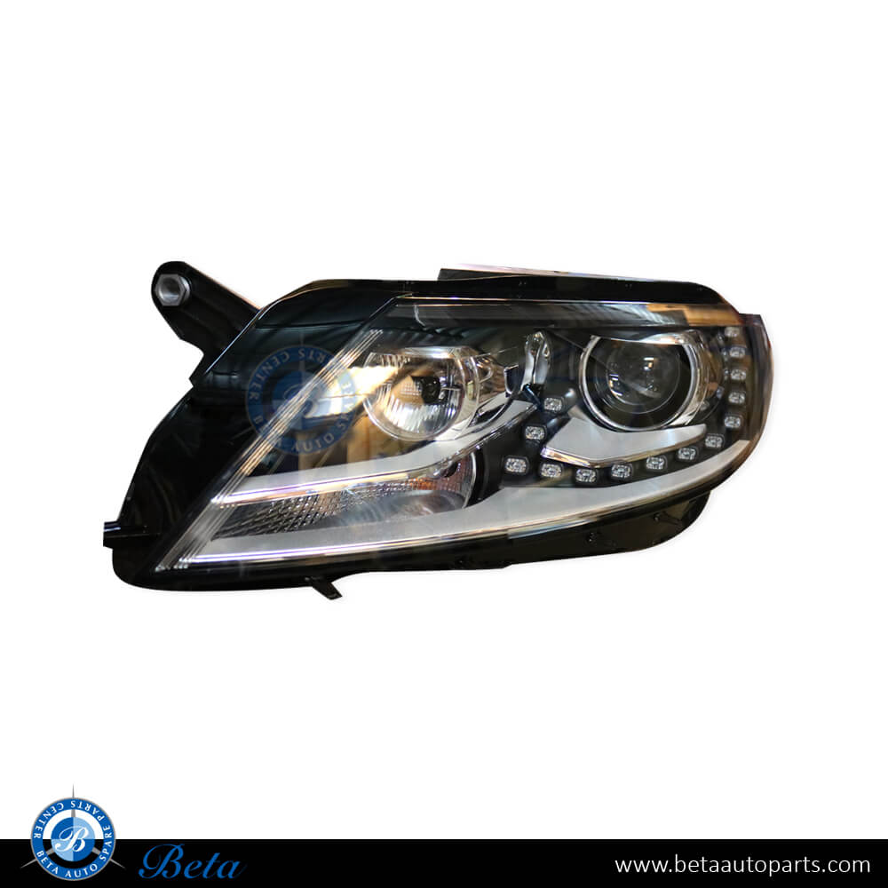 Left Side Headlamp Xenon with LED for Volkswagen CC 2012-2017 models, Part Number 3C8941753Q