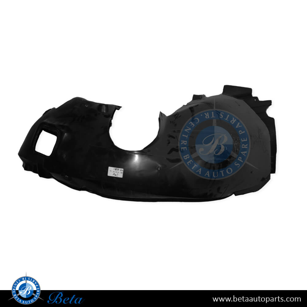 Left Side Front Wheel Fender Liner - Rear Half for Volkswagen Passat 2015-2019 models, Part Number 3G0805969E