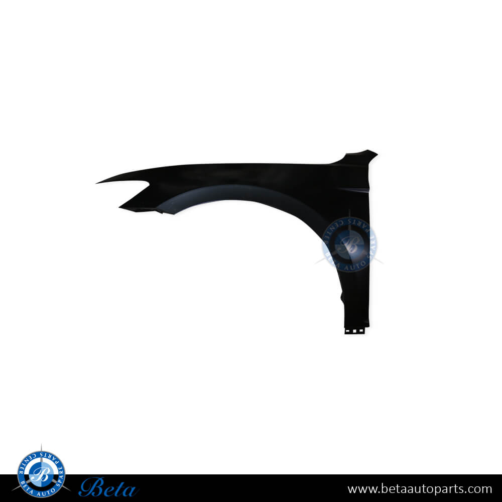 Left Side Fender without Sidelamp Hole for Volkswagen Passat 2015-Up models, Part Number 3G0821021