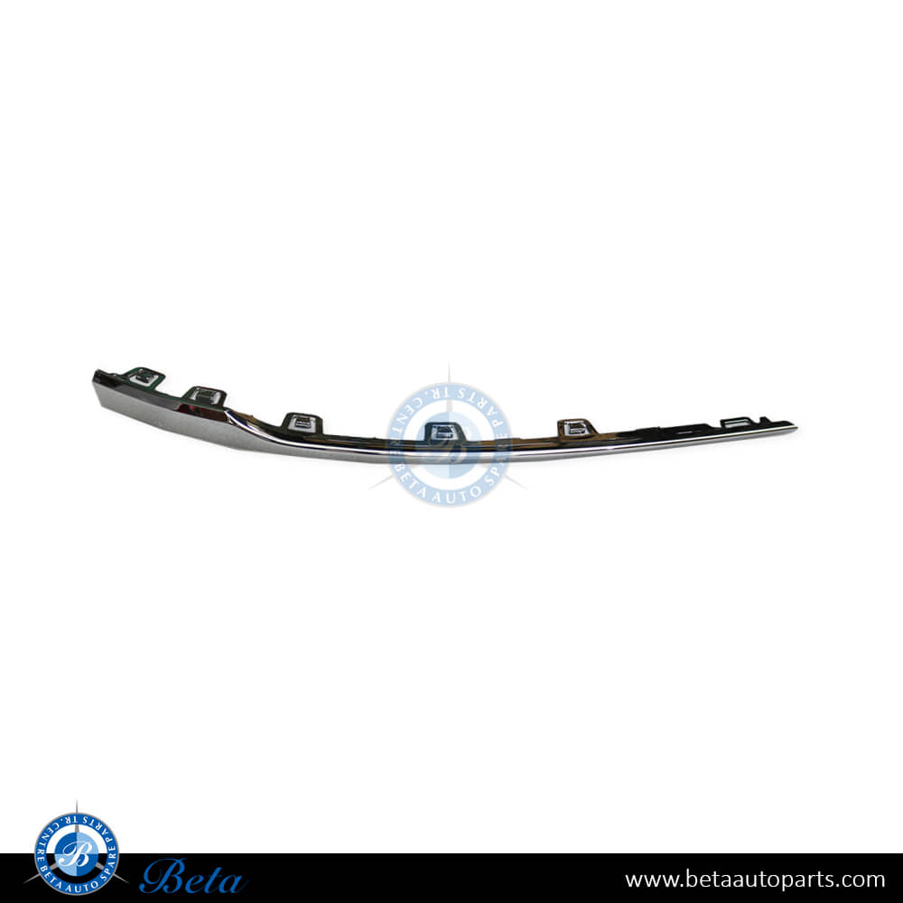 Right Side Front Bumper Chrome Moulding for Volkswagen Passat 2015-2019 models, Part Number 3G0853254