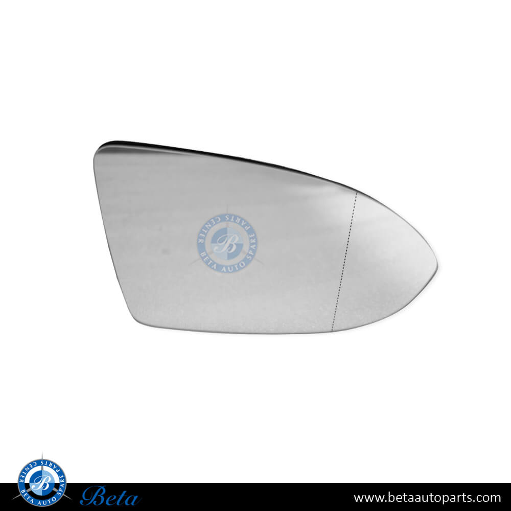 Right Side Mirror Glass for Volkswagen Passat 2015-2019 models, Part Number 3G0857522