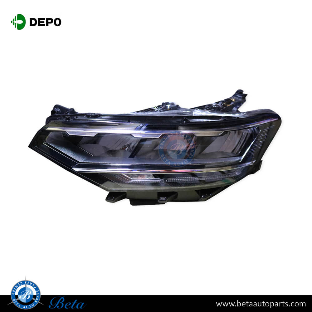 Left Side Headlamp LED for Volkswagen Passat 2019-Up models, Part Number 3G1941035P