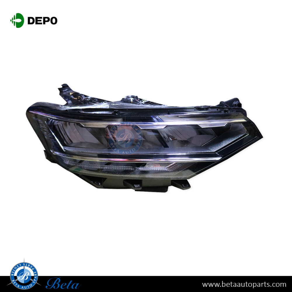 Right Side Headlamp LED for Volkswagen Passat 2019-Up models, Part Number 3G1941036P