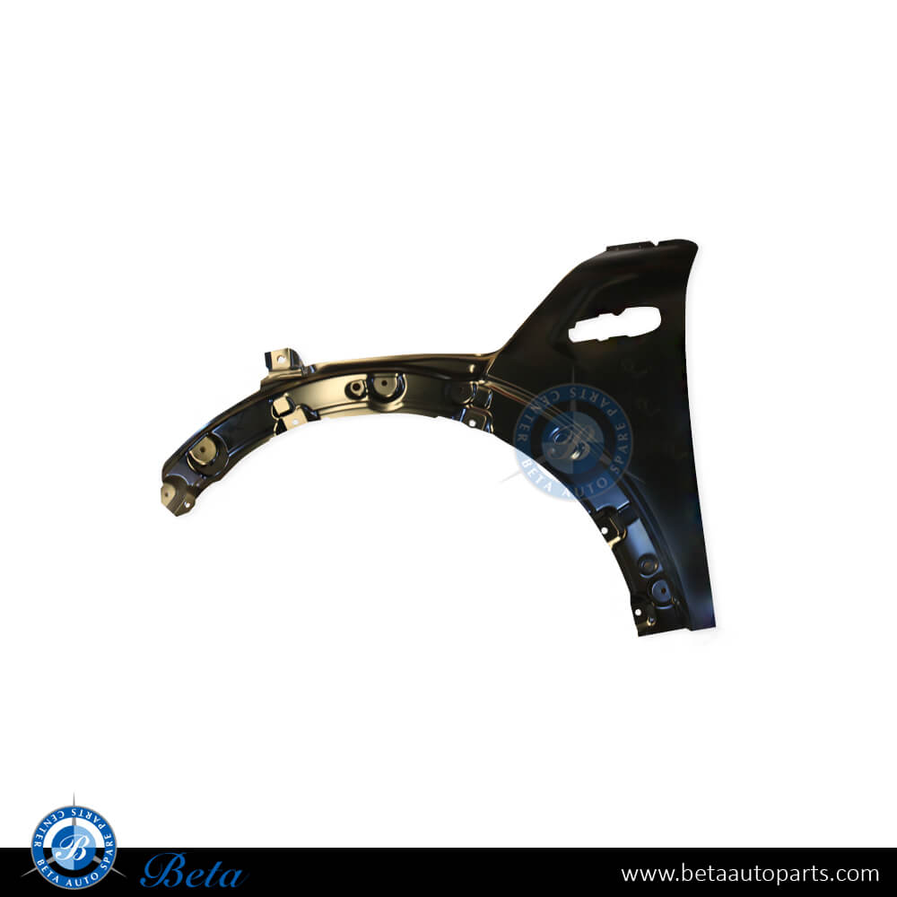 Left Side Fender with Signal Lamp Hole with Flare Hole for MINI Hatch F55 / F56 2014 -Up models, Part Number 41007374521