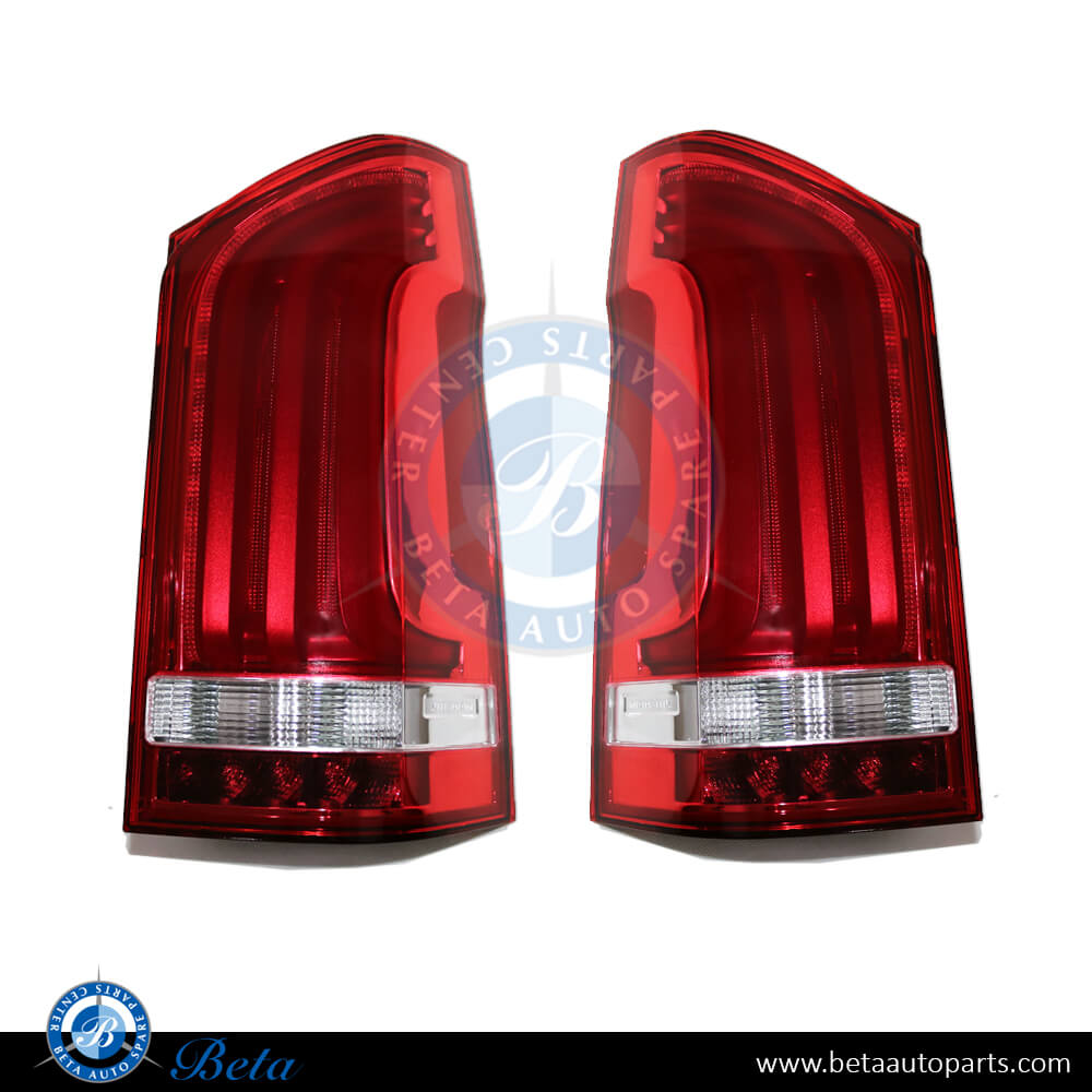 Tail Lamp Set for Mercedes Vito W447 2015-up models, Part Number 4478201164 / 4478201264