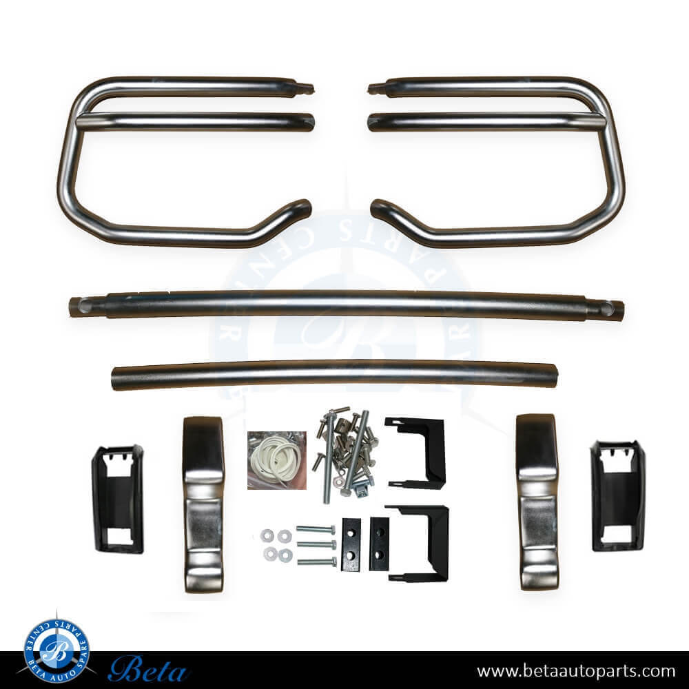 G63 Bull Bar Chrome for Mercedes G-Class W463 2018-Up models, Part Number 4638807601