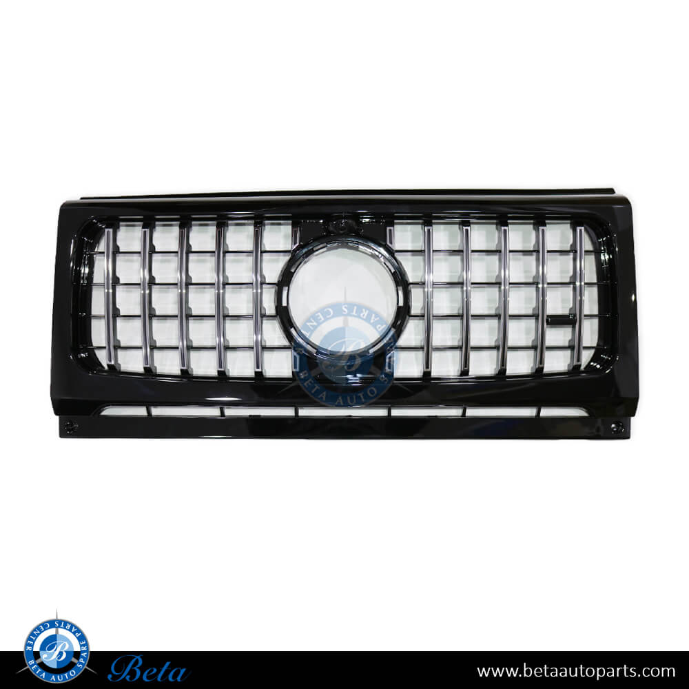 Grille GT look for Mercedes G-Class W463 2018-Up models, Part Number 4638880800