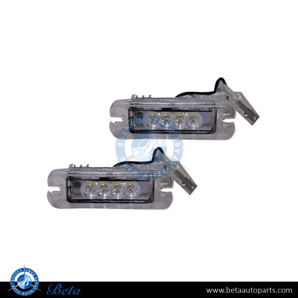 License plate lamp LED white for Mercedes G-Class W463 1992-2017 models, Part Number 4639060046