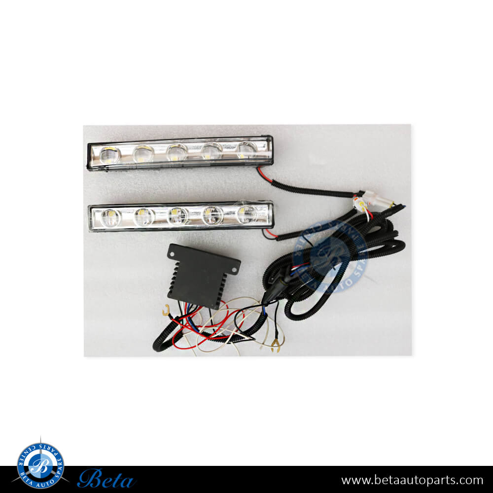 Day Running Lamps DRL For Headlamp Frame G63/G65 White for Mercedes G-Class W463 1992-2017 models, Part Number 4639060051/4639060151