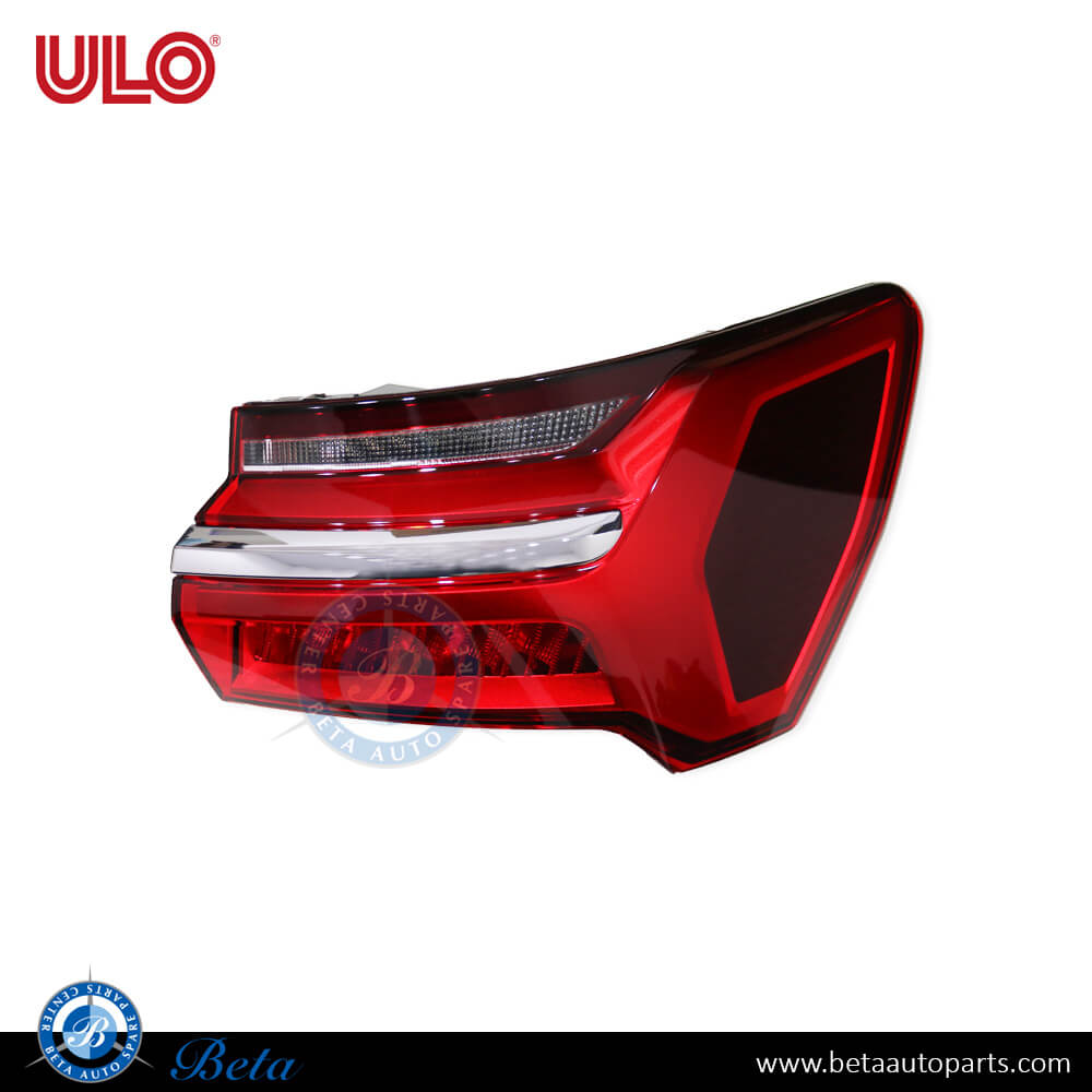 Right Side Tail Lamp LED Silver for Audi A6 2019-Up models, Part Number 4K5945070