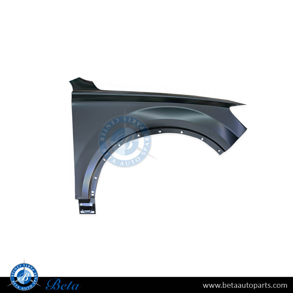 Right Side Fender Aluminum for Audi Q7 2016-Up models, Part Number 4M0821106D