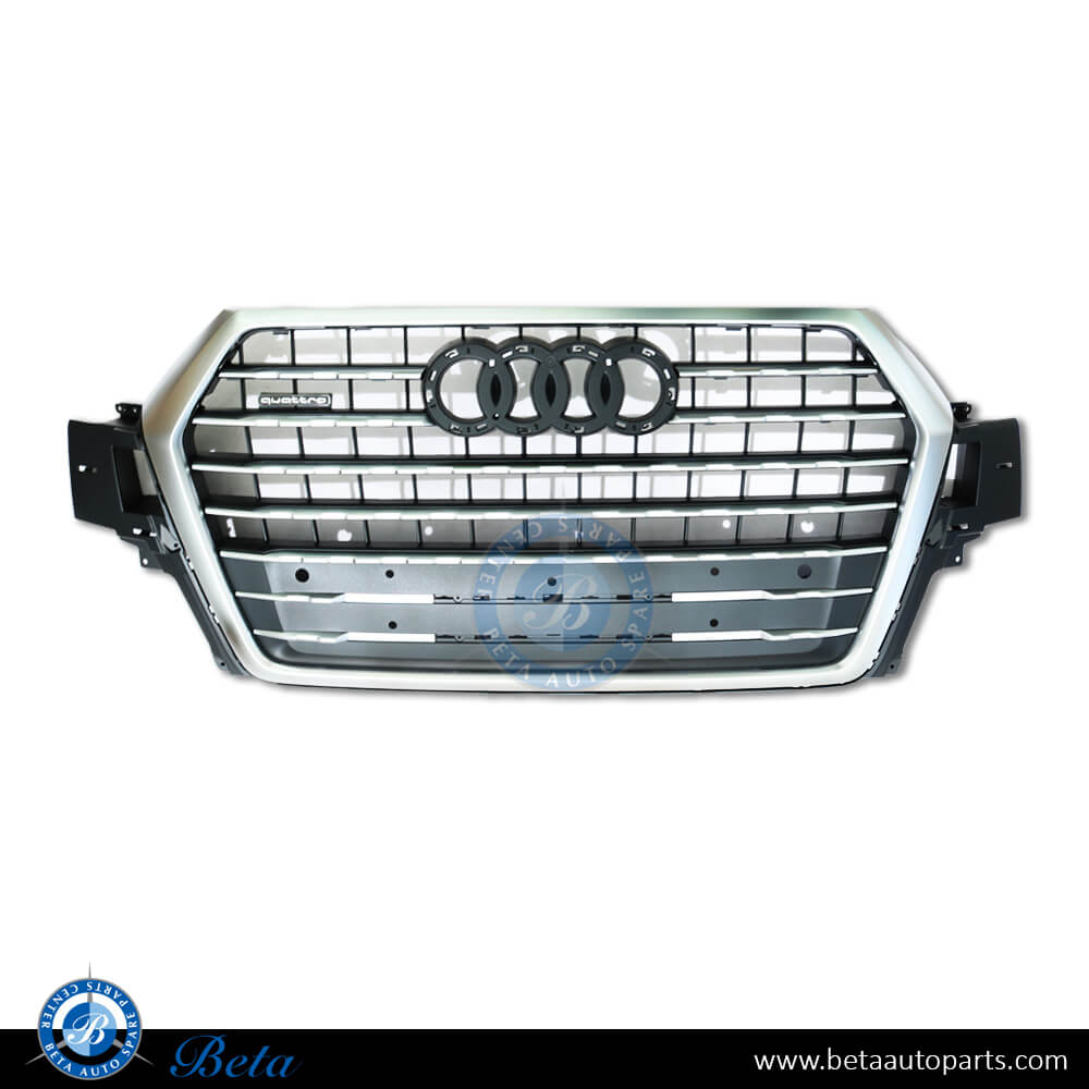 Grille for Audi Q7 2016-2019 models, Part Number 4M0853651H