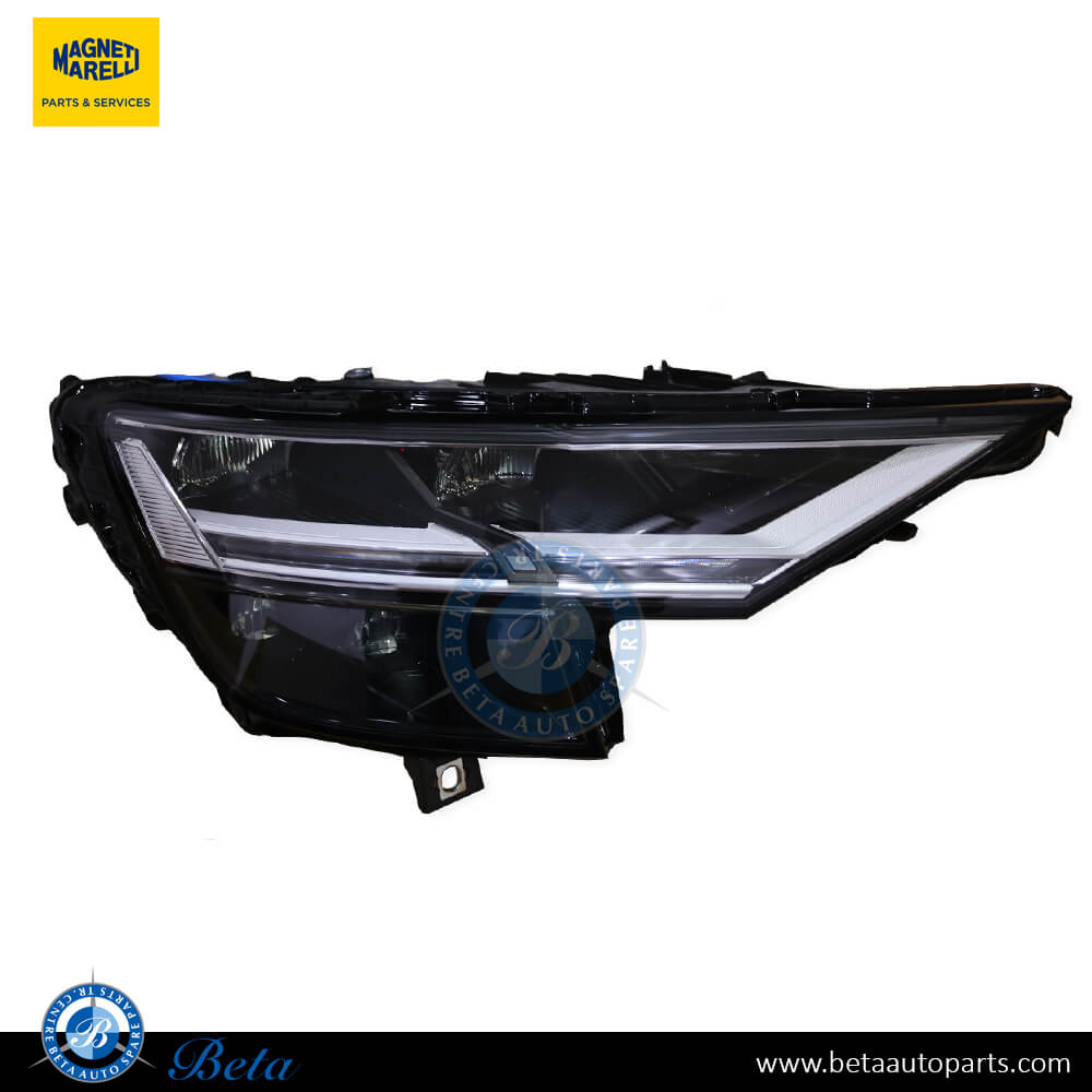 Right Side Headlamp LED for Audi Q8 2019-Up models, Part Number 4M8941774