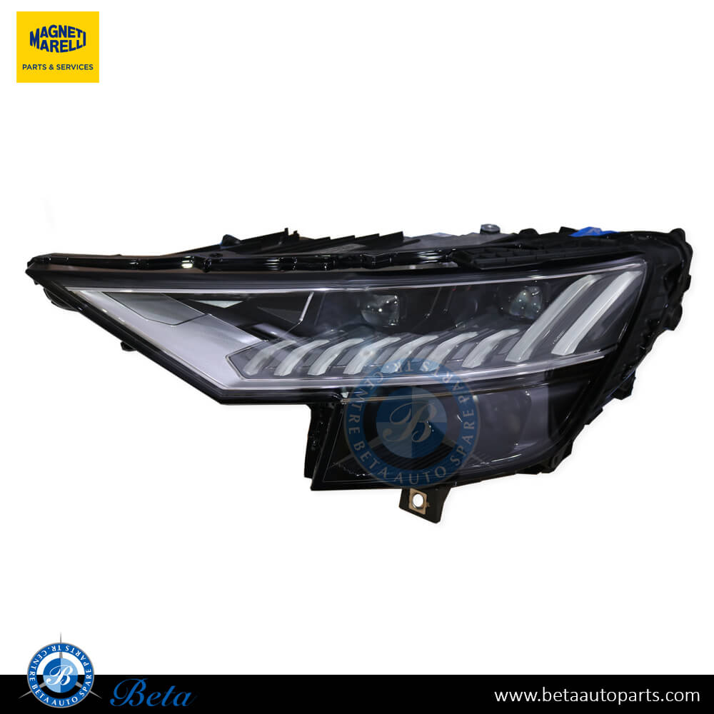 Left Side Headlamp Matrix LED for Audi Q8 2019-Up models, Part Number 4M8941783