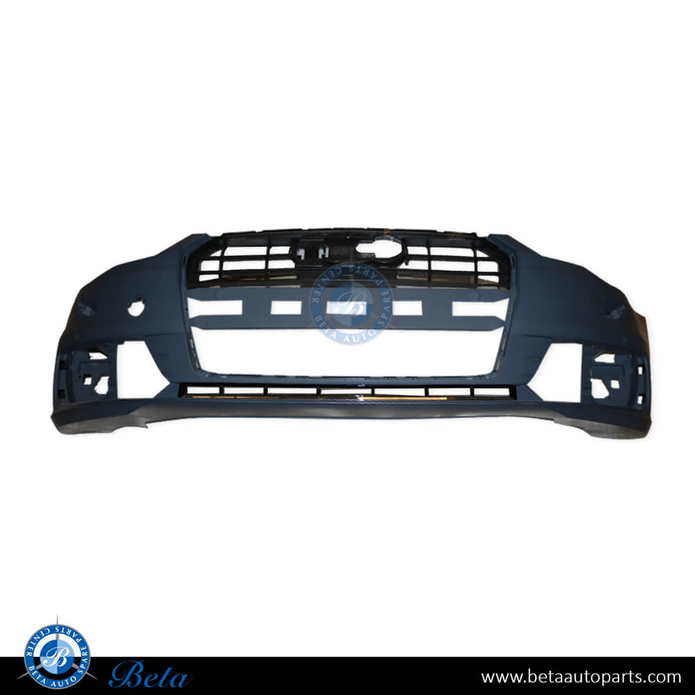 Front Bumper with PDC with washer for Audi A6 2015-2018 models, Part Number 4G0807065