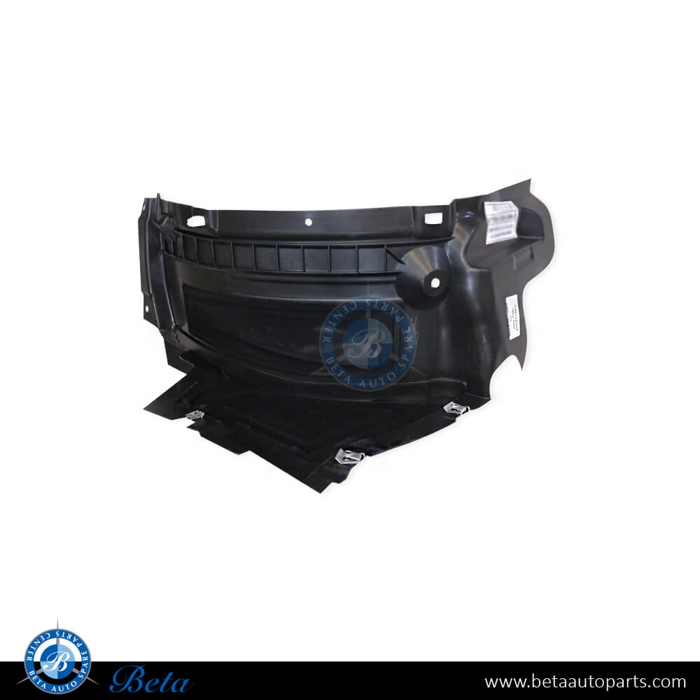 Audi A6 (2011-2014), Front Wheel Fender Liner Triangular Cover (Right), China, 4G0853888C