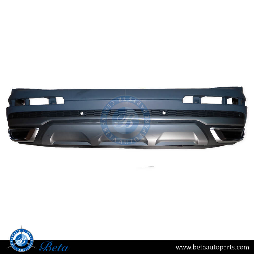 Rear Bumper with PDC and Park Assist for Audi Q7 S-Line 2020-Up models, Part Number 4M0807511