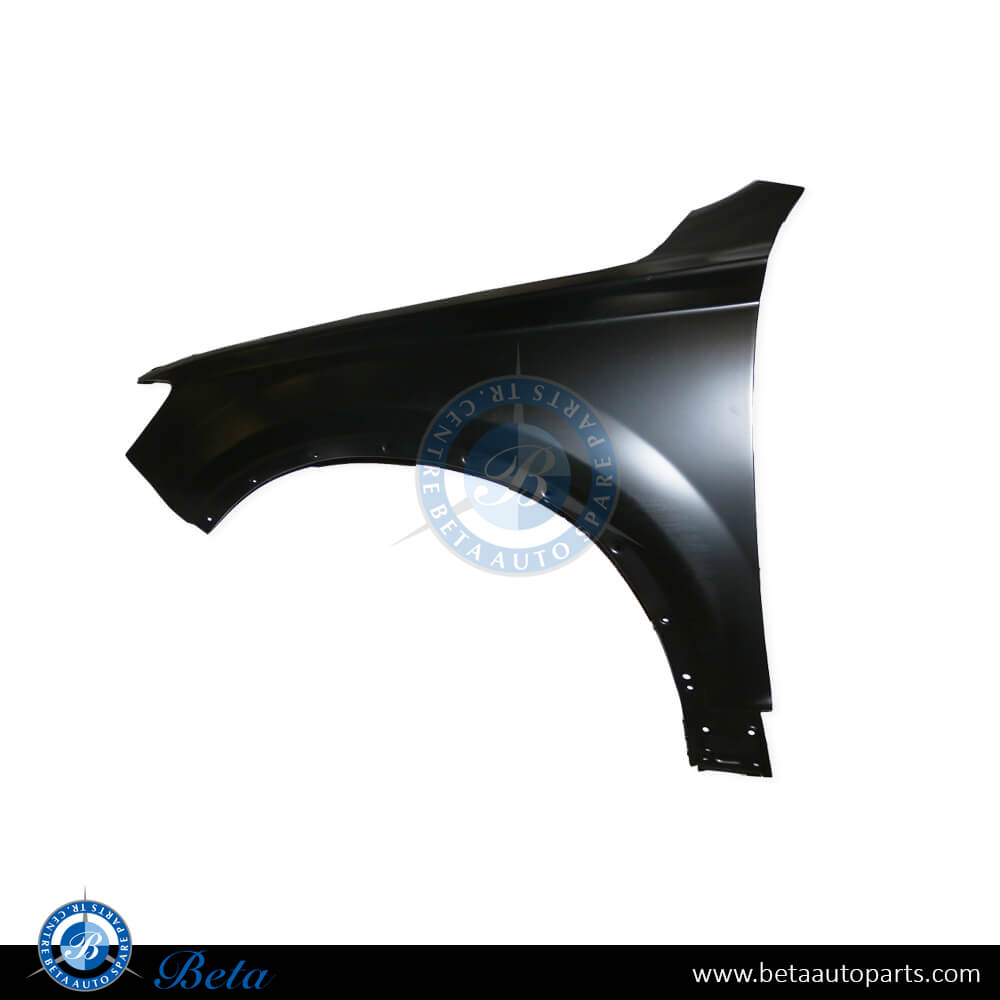 Left Side Front Fender - Aluminum for Audi Q7 2016-Up models, Part Number 4M0821105D