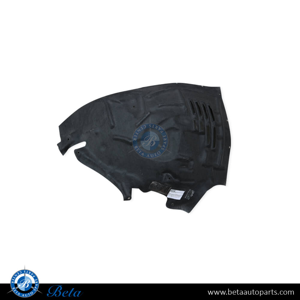 Left Side Front Wheel Fender Liner for Petrol - Front Half for Audi Q8 2019-Up models, Part Number 4M8821171E