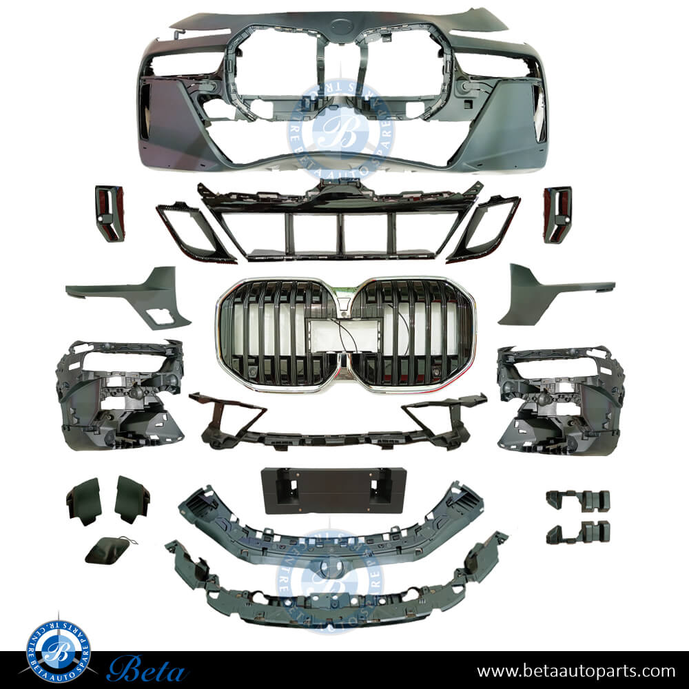 Front Bumper M-Tek for BMW 7 Series G70 2023-Up models, Part Number 51115A45BF8