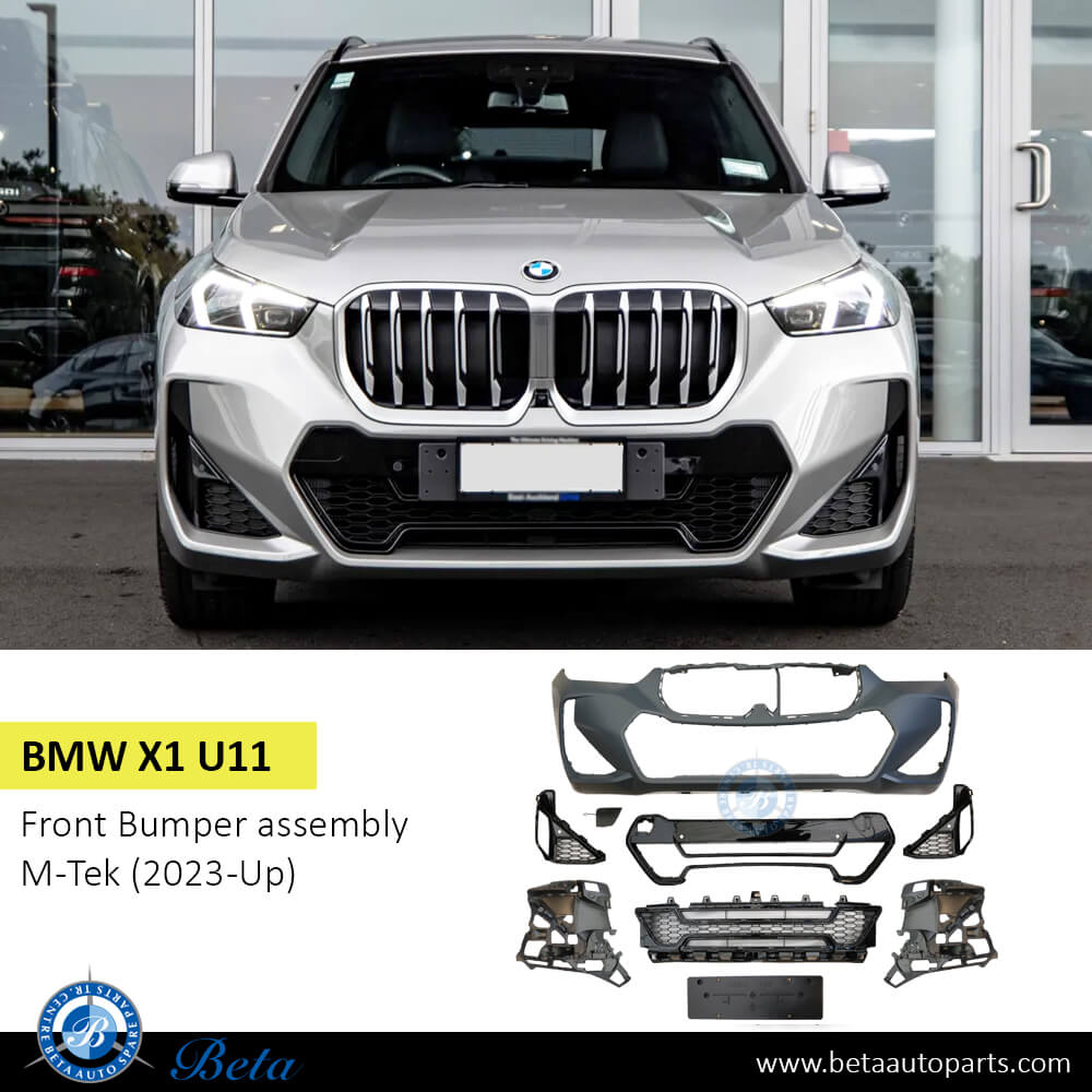 BMW X1 U11 (2023-Up), Front Bumper M-Tek, China, 51115A61947