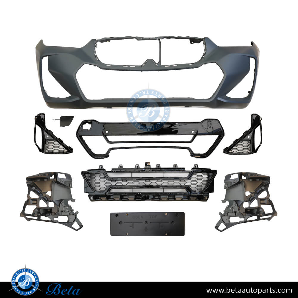 Front Bumper M-Tek for BMW X1 U11 2023-Up models, Part Number 51115A61947