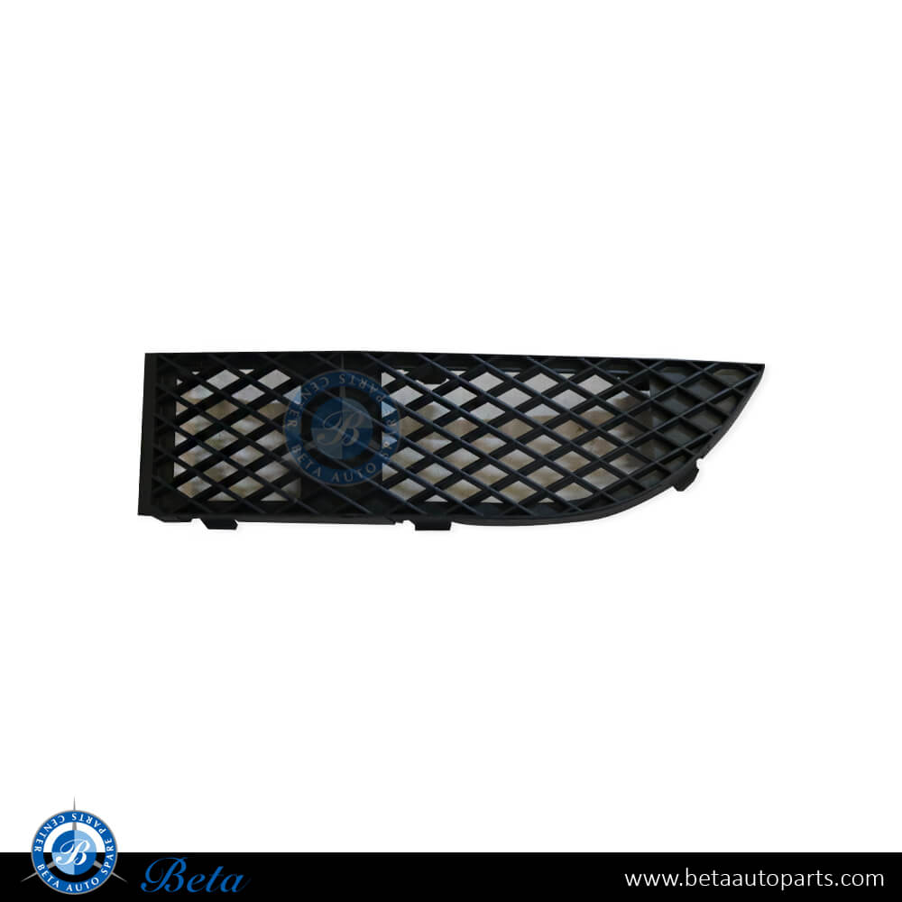 Left Side Front Bumper Lower Grille for BMW 7 Series E65 2002-2008 models, Part Number 51117135563