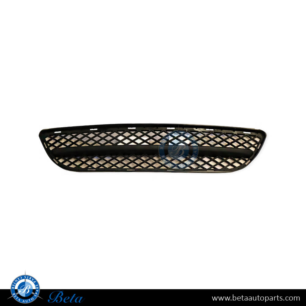 Front Bumper Lower Grill with Moulding for BMW 3 Series E90 2005-2008 models, Part Number 51117154556