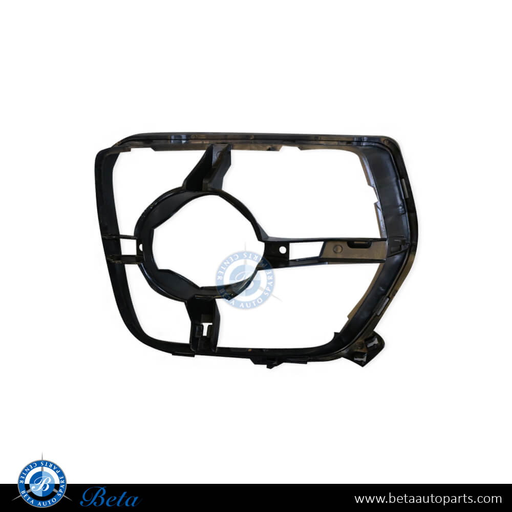 Left Side Fog Lamp Cover - Basis for BMW X6 E71 2008-2014 models, Part Number 51117210935