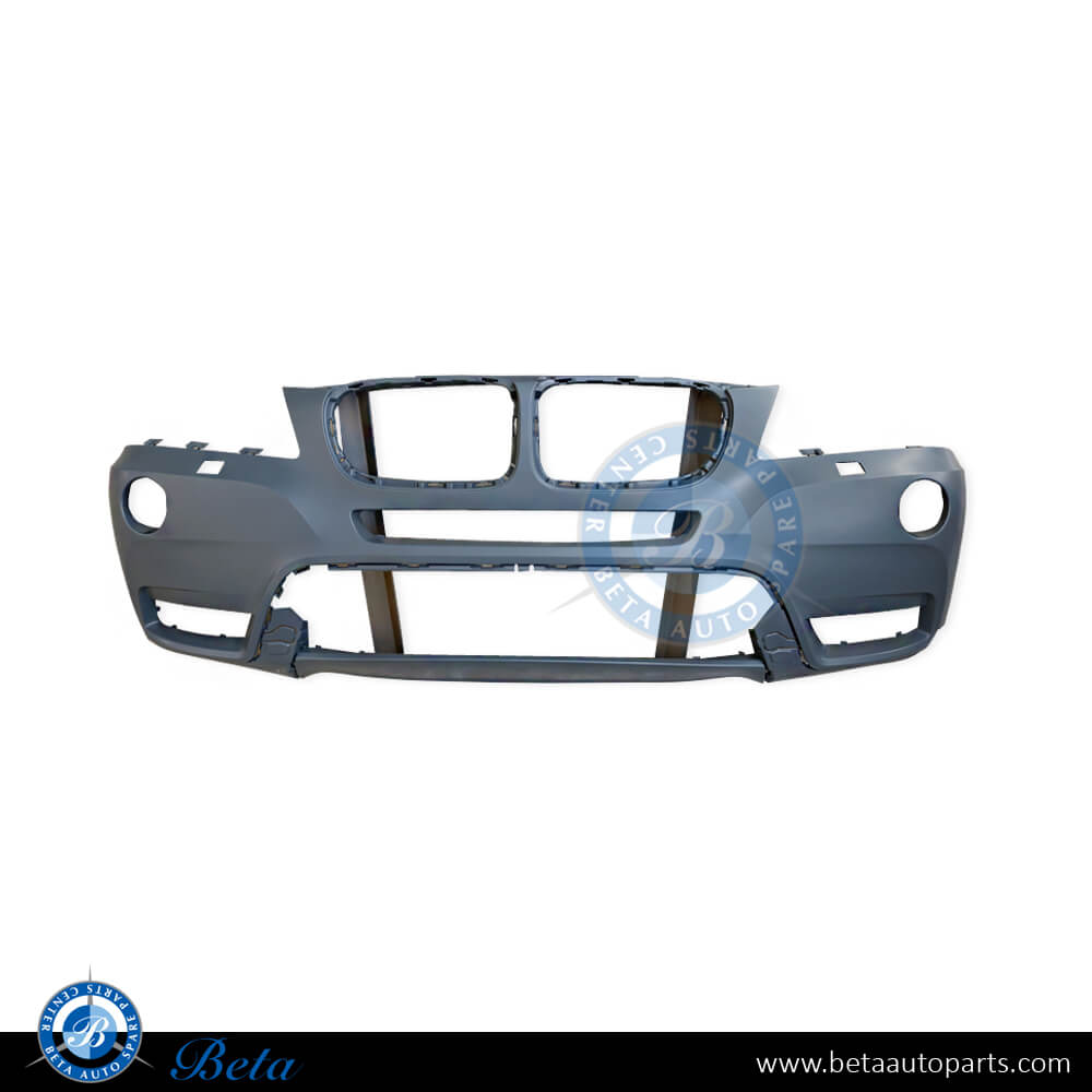 Front bumper with washer for BMW X3 F25 2011-2017 models, Part Number 51117261188