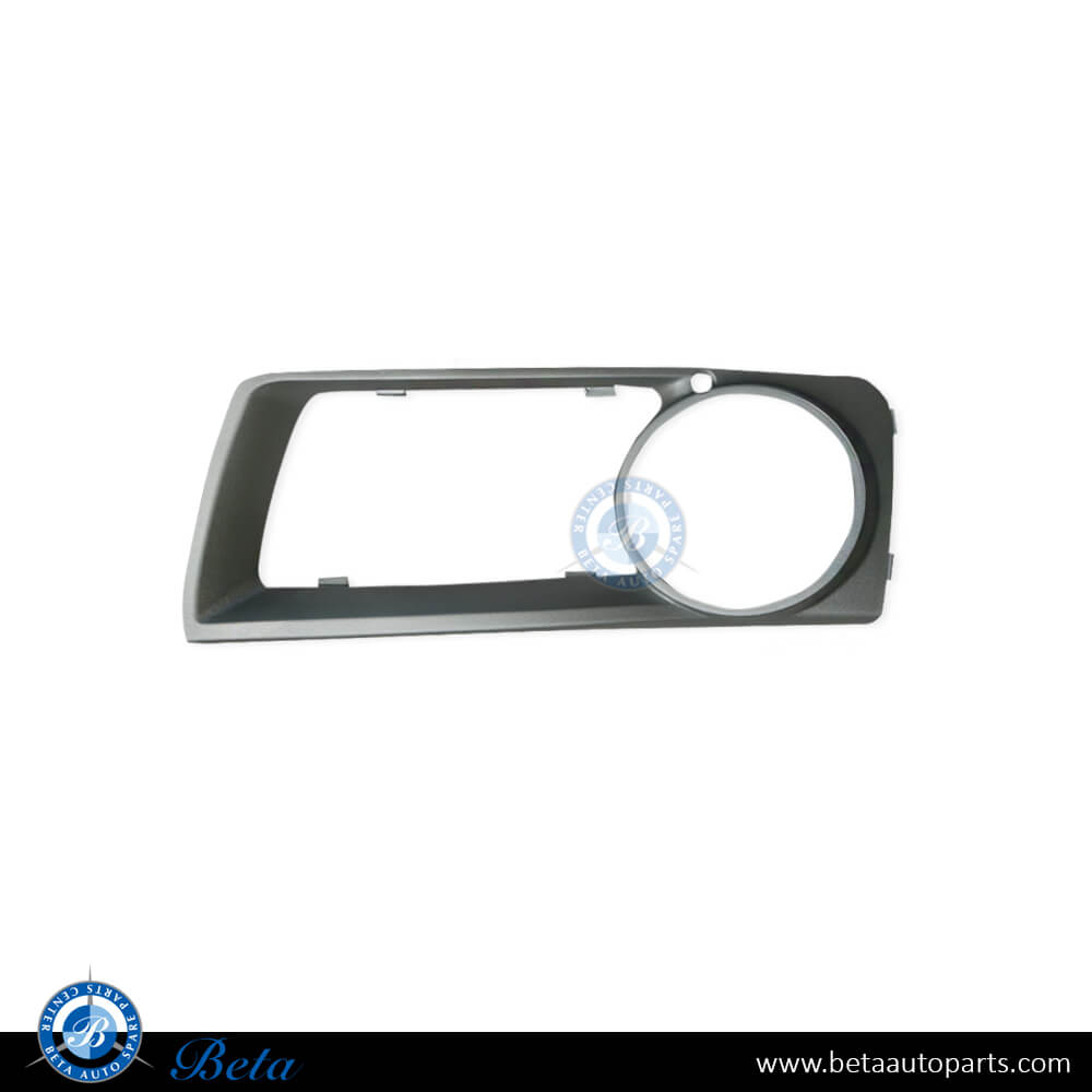 Left Side Fog Lamp Cover Chrome Moulding for BMW X6 E71 2013-2014 models, Part Number 51117312595