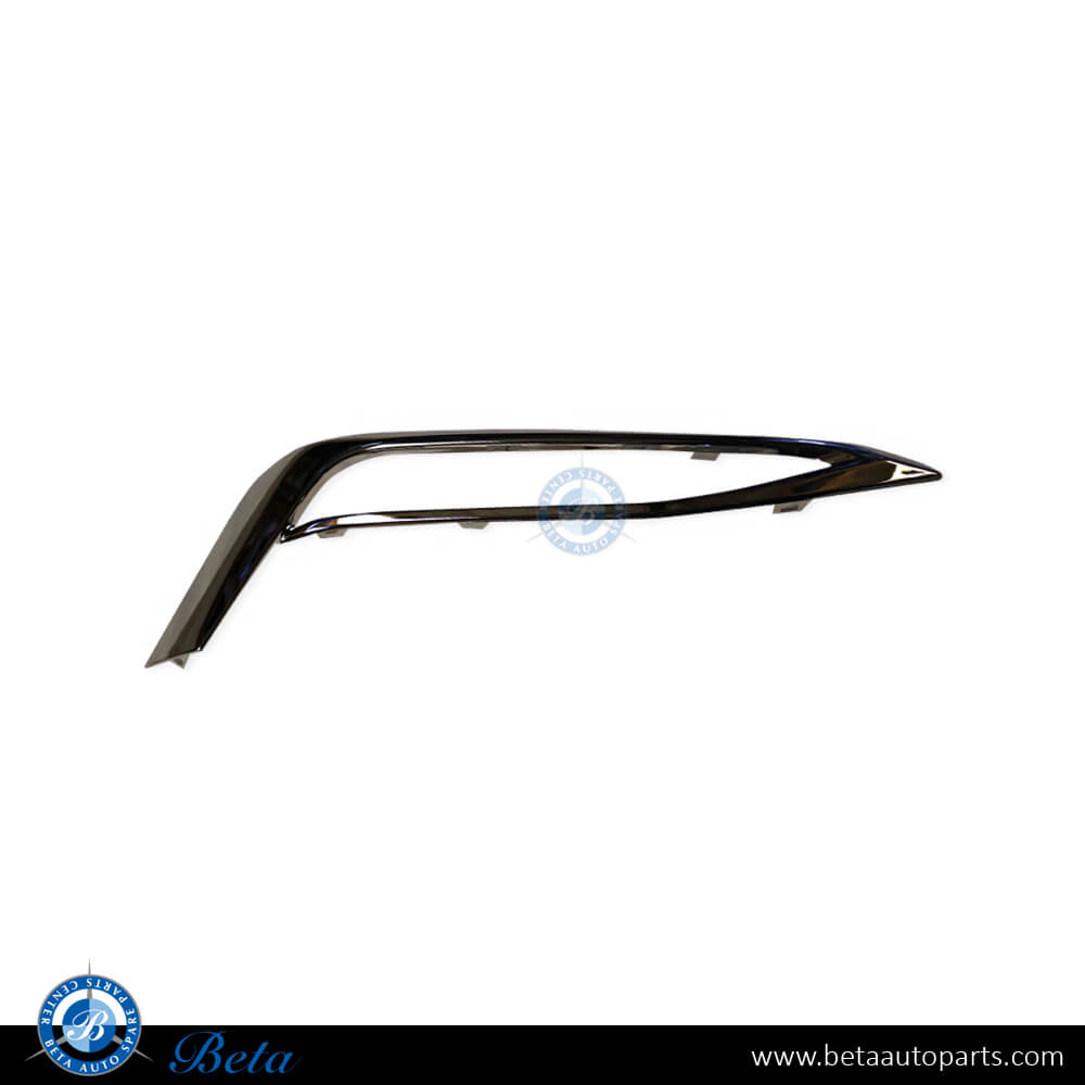 BMW 5 Series G30 (2017-2020), Fog Lamp Cover Chrome Moulding (Right), Taiwan, 51117385284